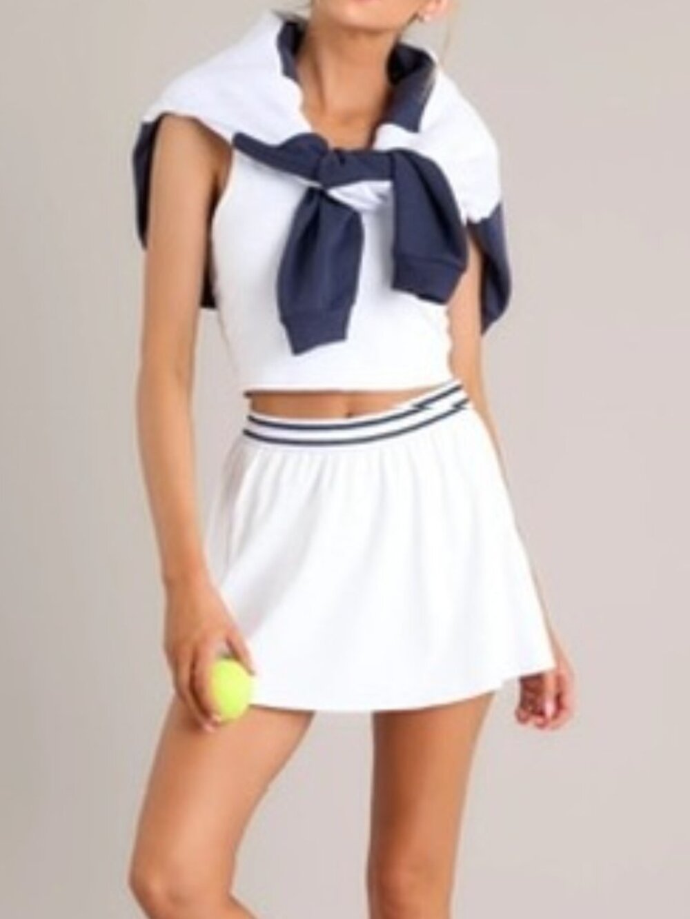 Z Supply Active Top That Skort White Size Medium
